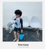 2025 Boys' Long Sleeve Sun Protection Swimsuit Set for Kids