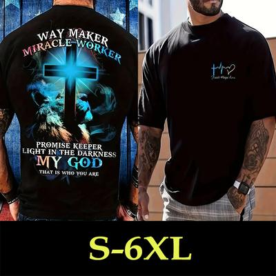 Summers Hottest Way Maker Graphic Tee - Breathable Slightly Stretch Crew Neck T-Shirt with Alphabets Pattern