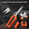 NEW Garden Scissors Rust Resistant Pruning Clippers Tree Trimmer Branch Cutter for Fruit Flower Picking Thinning Root Lawn Hedge