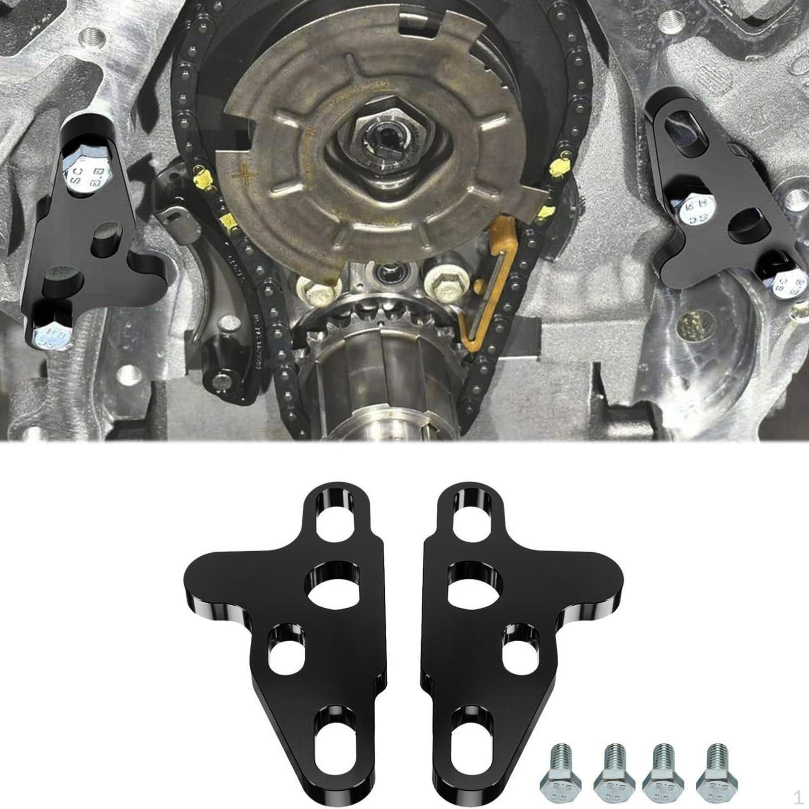 

2 Pieces Engine Oil Pump Alignment Kit Installation Guide Aluminum Alloy for V Engines чёрный