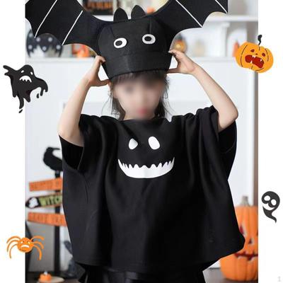 Bat Hat Cosplay Hair Accessory Cute Halloween Headwear for Role Playing Festival