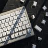 137 Tasten Kappen Cherry Profil PBT Minimalistisch Weiße Tastenkappen für Mechanische Tastatur Minimalistische Leere Tastenkappen