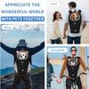 Dog Carrier Backpack Hands-Free Pet Shoulder Bag for Bike Riding Outdoor Hiking Secure Comfortable Travel Camping Bag