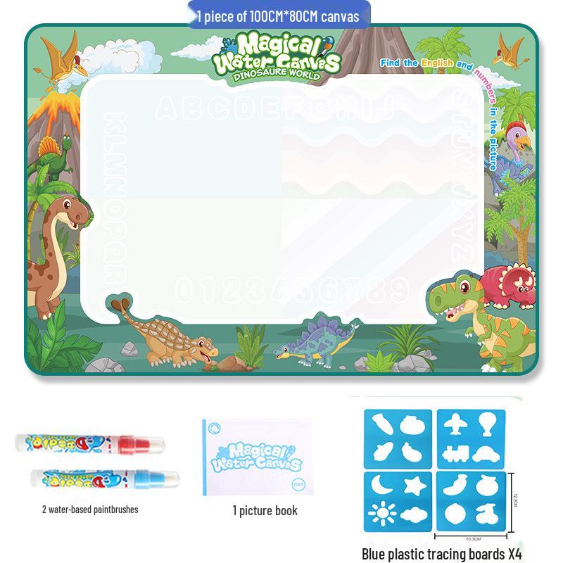 Magic Water Canvas: Children's Colorful Doodle Mat & Drawing Board
