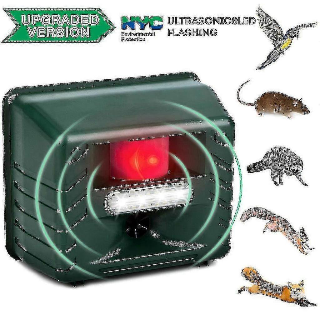 Professionelle elektronische Vogelabwehrversion für Tauben, Stare, Spatzen und Möwen