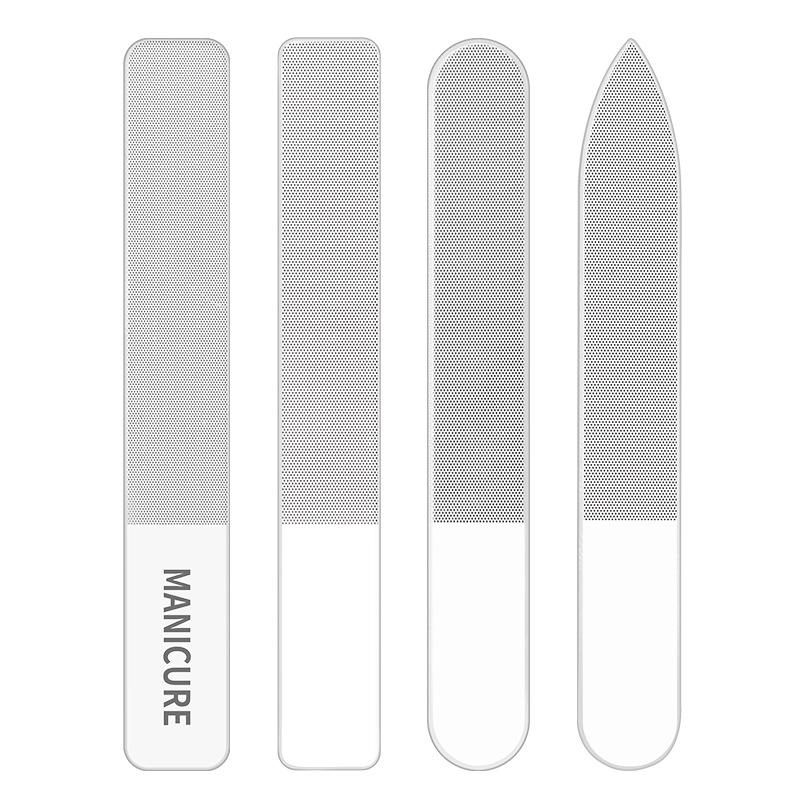 Nail Tool Set: Portable Polishing Strip & Nano Glass Nail File