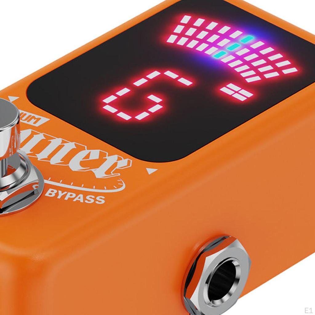Guitar Tuner Pedal High Precision Lightweight Musical Instrument Accessories