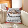 B-Budweisers Cushion Cover Polyester Sofa Cushions Decorative Throw Pillows Home Decoration Pillowcover