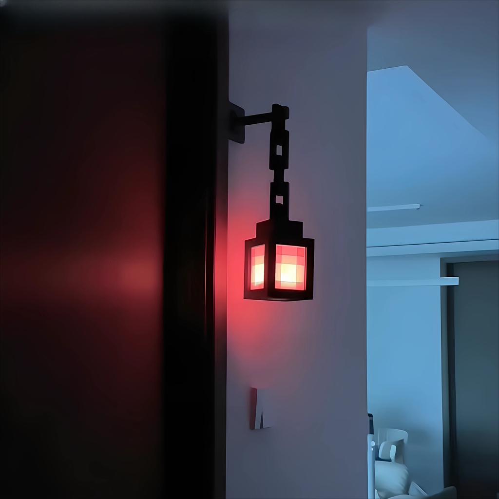 16 color change My World Luminous Lantern, Night light, Charging torch light, children's bedroom ambient light ornament light