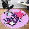 1 pièce Tapis Rond de Bureau My Little Pony, Sous les Chaises de Bureau Chambre à Coucher Salon Décoration de la Maison  a1022191