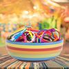 24 Fidget Toys Friendship Zipper Bracelets 7 ½”, Party Favors for Kids, Sensory Bulk Set Neon Colors, Kit for Valentines, Birthday, Goodie Bag