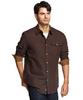 Ssikyual Brushed Warm Flannel Soft Cotton Daily Shirt