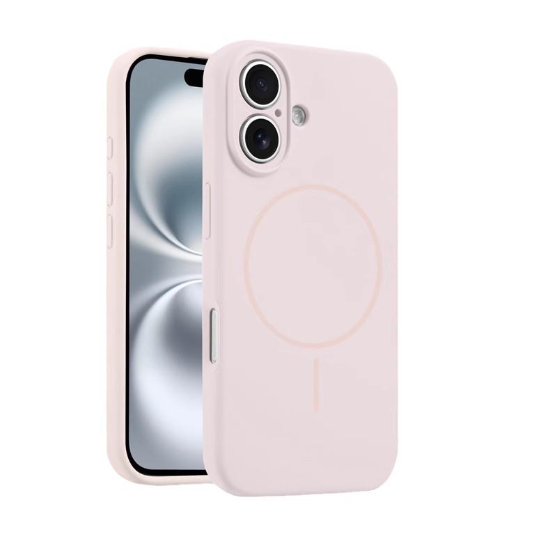 Liquid Silicone Magnetic iPhone 17 Case for Apple 16 Pro Max - Full Coverage, Precise Lens Protection