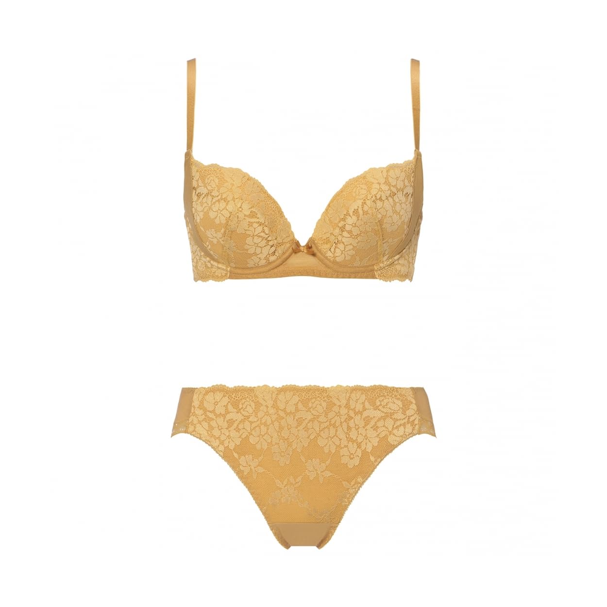 

AMOSTYLE BY Triumph Swinging Bouquet Бюстгальтер Трусики 3664 Размер F70M & Комплект, (Жёлтая охра),