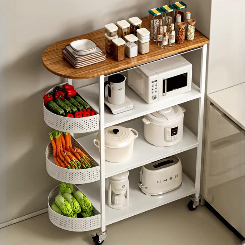 Multifunktionaler Küchen-Aufbewahrungswagen