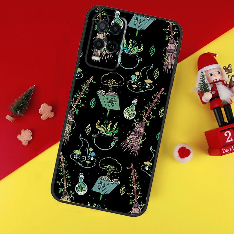 

Occult Witchcraft Moon Gothic Witch For OPPO A79 A57 A77 A5 A9 A53S A52 A72 A96 A76 A16 A54 A74 A94 A38 A58 A78 A15 A17 Case OPPO A94 5G