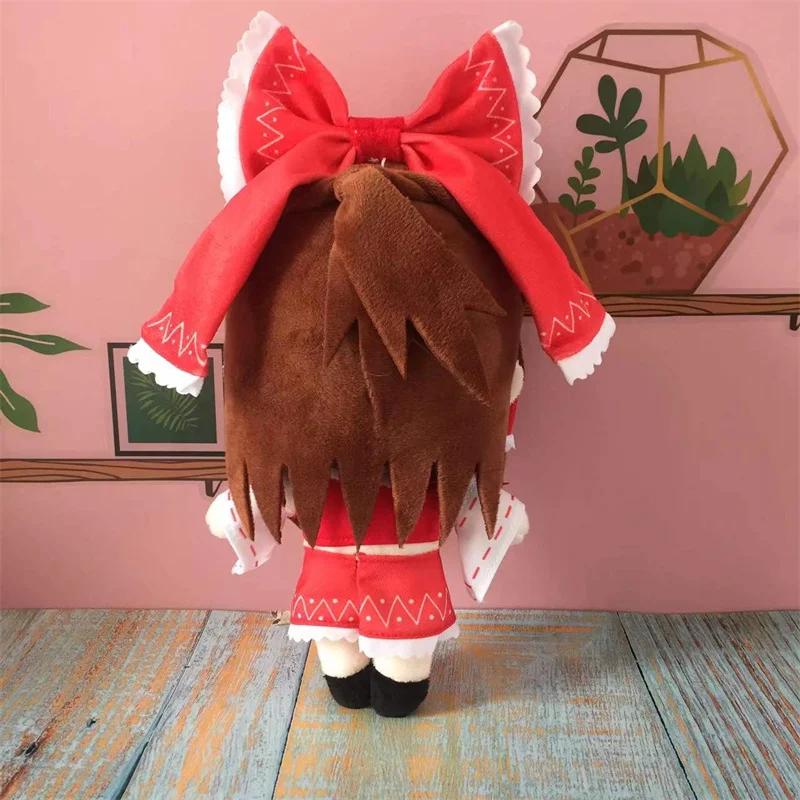 Touhou Project Plush Doll Toy 20cm Hakurei Reimu Kirisame Marisa Cute Soft Stuffed Pillow Birthday Gift Cosplay