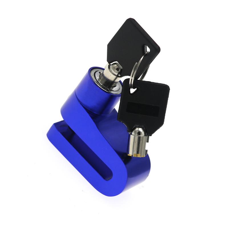 LMoDri Motorcycle Lock Stainless Steel Security Anti-theft Disc Brake Wheel Lock For Motorbike Scooter Bicycle