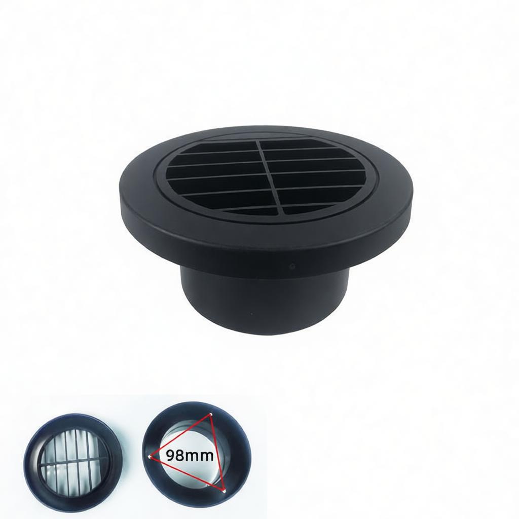 Diesel Heater Duct Pipe Adapter Connector Ventilation Outlet Reducer Tee Fitting For Truck Boat Motorhome Heating kit