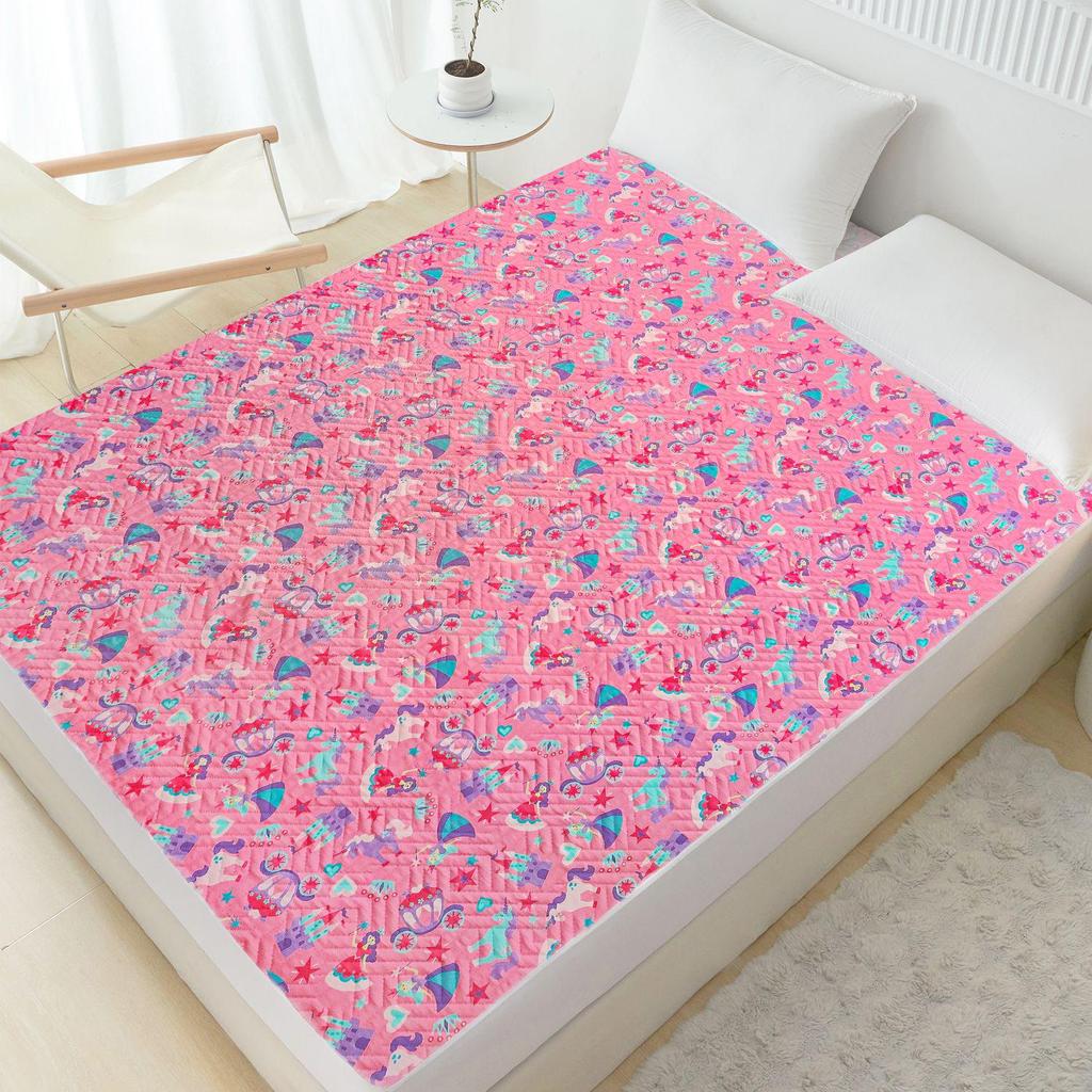 Waterproof Quilted Incontinence Mattress Cover with Anti-Mite Protection