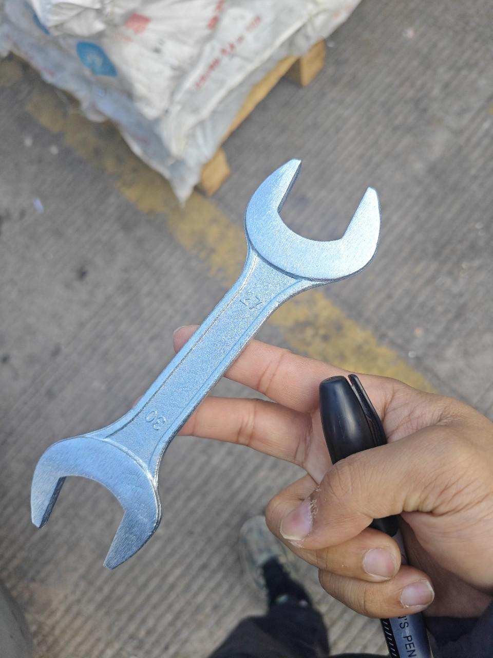 High-Strength Galvanized Double Open-End Wrench 27x30 other