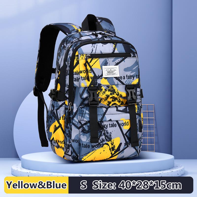 New Fashion Student School Bag For Boys 1-3-6 Grade Camouflage Schoolbag For Children Light Casual Backpack Men Camo Bagpack
