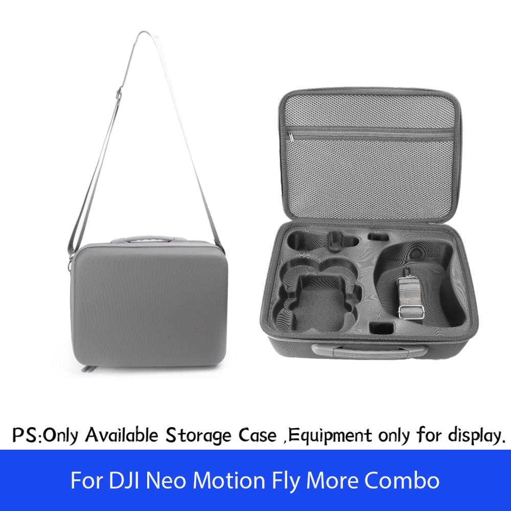 

Storage Bag For DJI Neo Motion Fly More Combo Travel Box Carrying Case For DJI NEO Goggles N3/RC Motion 3 Drone Accessories сірий