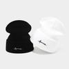 New autumn and winter personalized letter embroidery knitted hat Internet celebrity style men and women outdoor leisure sports warm wool hat