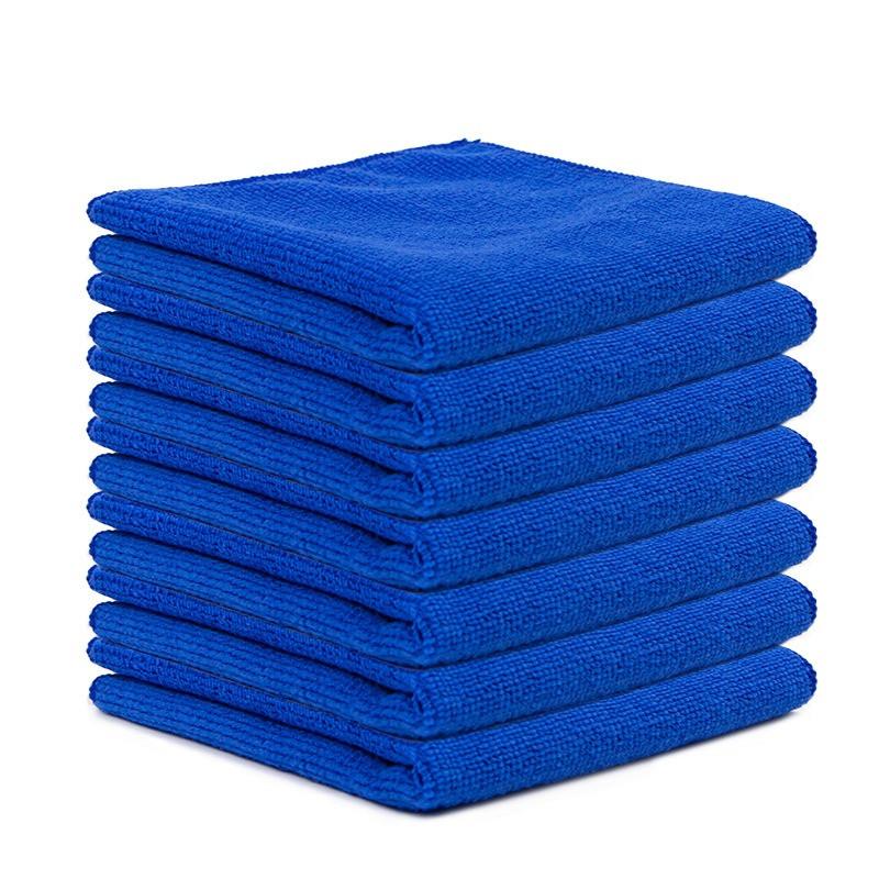 5Pcs 30x30cm Square Water Absorbing Kitchen Dishwashing Towels Household Car Cleaning Cloth Multifunctional Rag