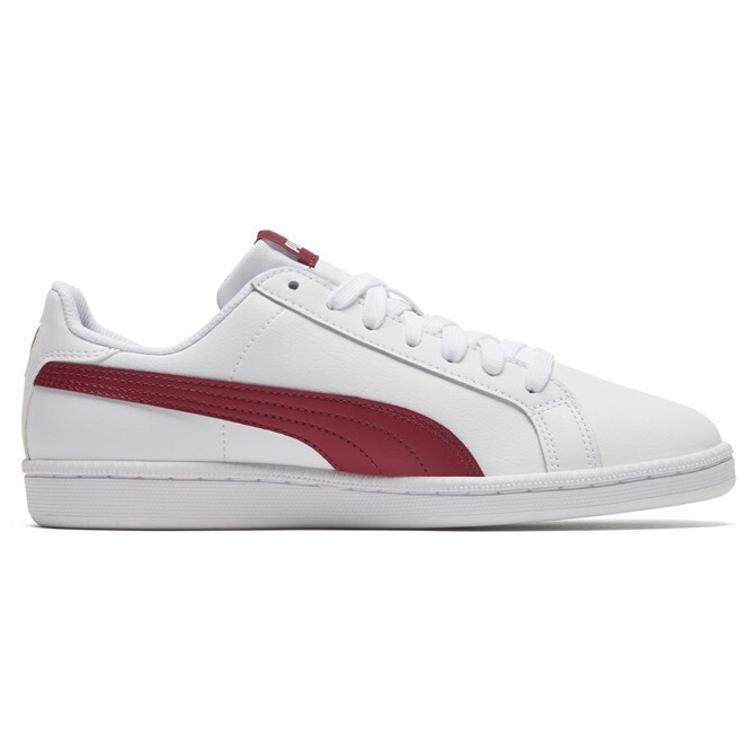 Puma Smash White Tibetan Red 356722-23
