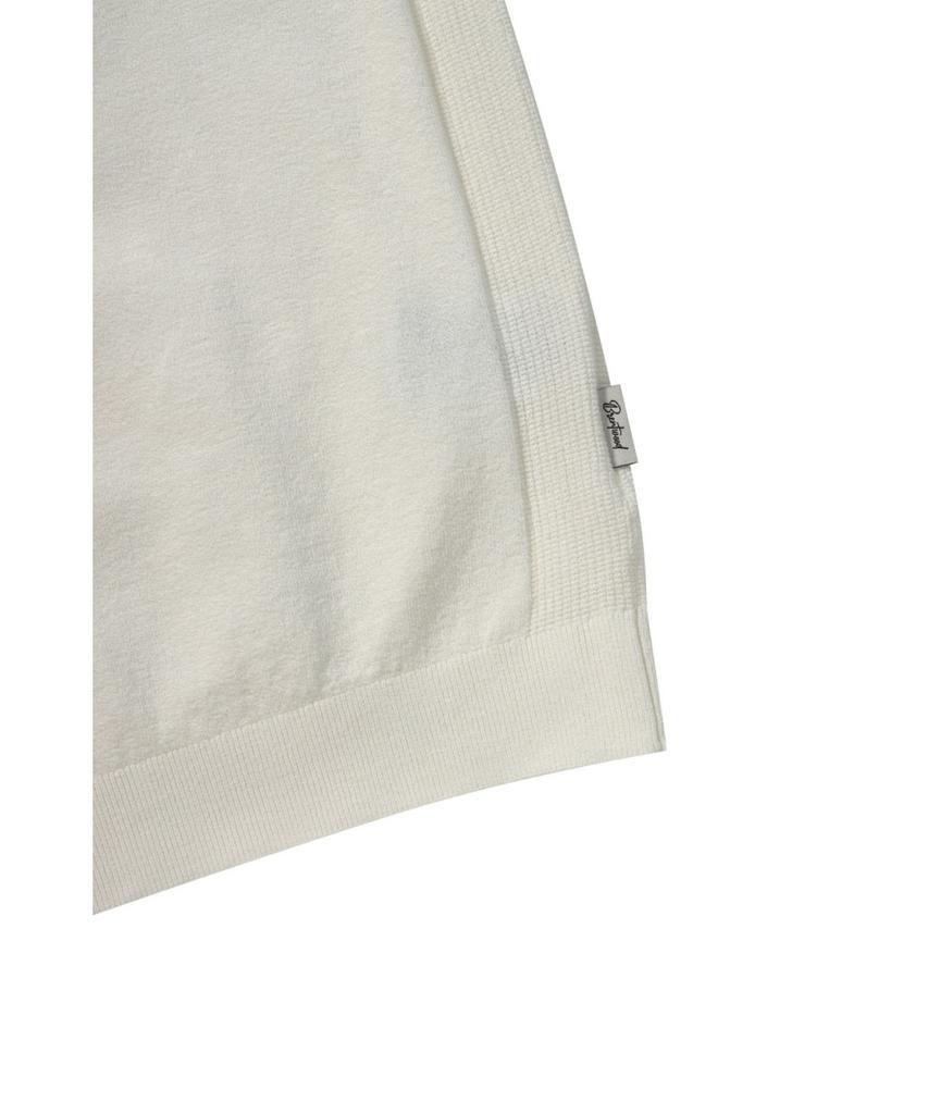 BRENTWOOD [Griffiths] Washable Polo Neck Sweater Brwam26421Ivx