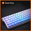 Xiaomi 134 Keys Blue Contour Side Print RGB Backlit Keycaps Double Shot PBT Keycaps Cherry Profile for MX Switches Mechanical Keyboard