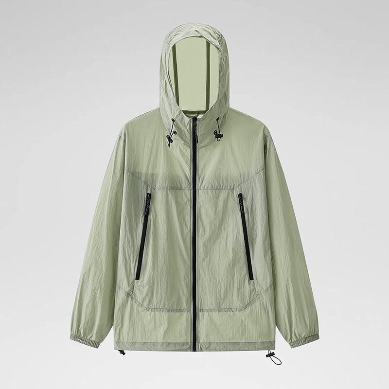 Couple's UV Protection Lightweight Summer Jacket: Women's Sunscreen Coat & Men's Breathable Fishing Travel Outerwear