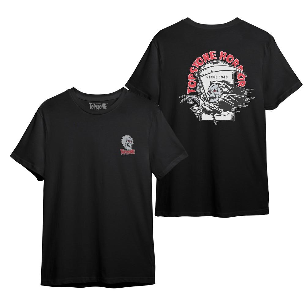 Authentic TOPSTONE HORROR Tomb Reaper T-Shirt Black S-2XL NEW Unisex T-Shirt