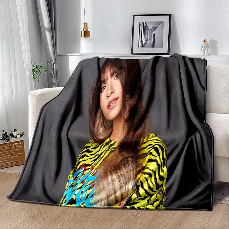 3D Spanish Singer Cute Aitana Soft Plush Blanket,Flannel Blanket Throw Blanket for Living Room Bedroom Bed Sofa Picnic Cover Kid