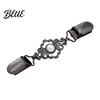 Dress Embellishment Clips Vintage Faux Pearl Sweater Clip Hold Cardigan Together Cincher Clip Clothing Decorative Buckle for Shawl Cloak,