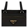 Prada Classic Triangle Logo Tote Bag Women Tote Bags Black 1BG308_ZMY_F0002_V_NOM