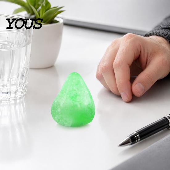 Finger Exercise Toy Water Drop Stress Relief Toy, Anxiety Reduction Waterdrop Sensory Clear Office Desk Pinch Fidget Portable Decompression Ball