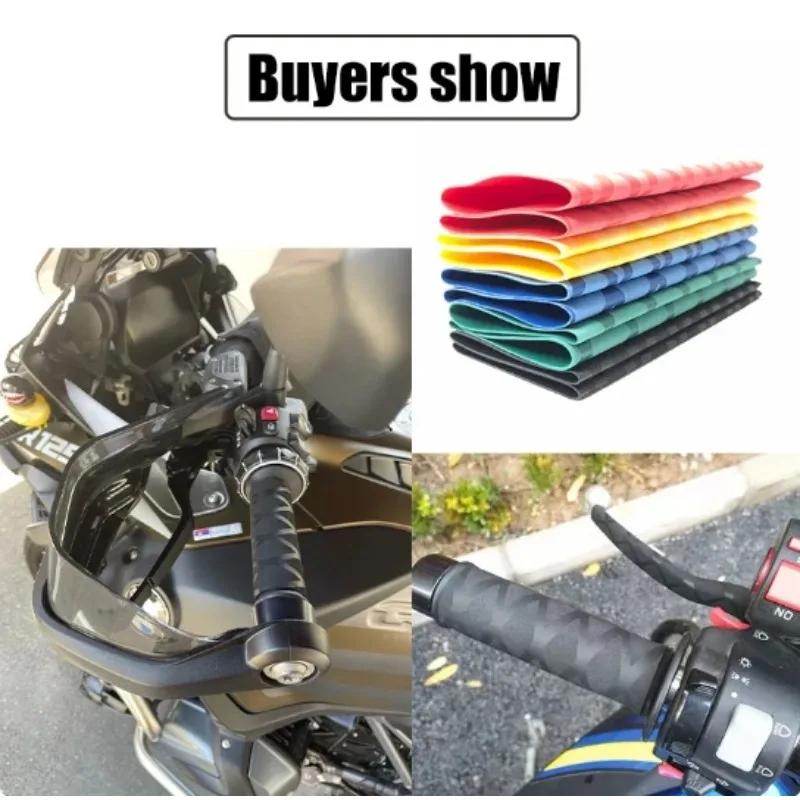 Motorcycle Universal Heat Shrinkable Grip Cover Non-slip Rubber Grip Glove For BMW R1250GS R1200GS LC ADV F750GS F850GS F900R