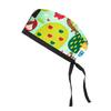 Adjustable Cotton Surgical Cap with Cartoon Print for Women and Men