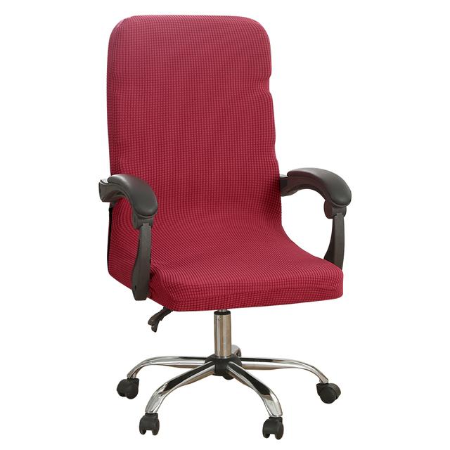 Elastic Office Lift Computer Chair Cover Modern Anti -Dirty Rotating Chair Seat Case Home Chair Covers Removable Slipcovers