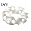 Stable Bottom Decoration for Aquarium 3D Printed Hideout Cave, Wavy Hollow Ring Fish Shrimp Shelter, Landscape Accessories Breeding Hiding Hole Decor,