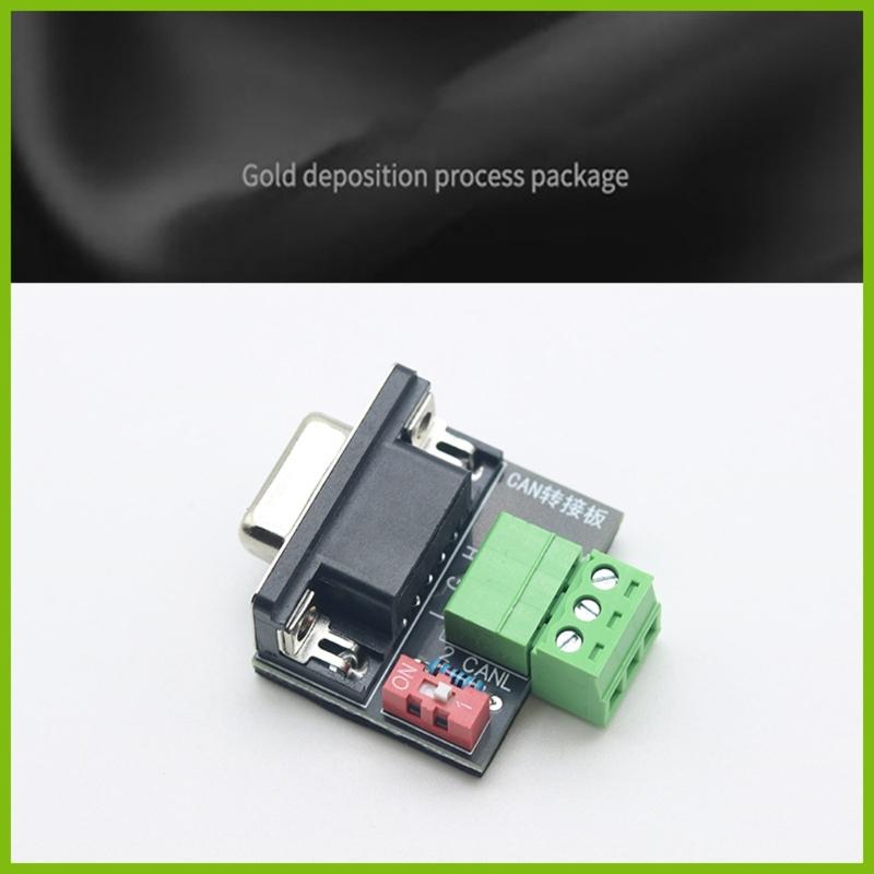 CAN Bus Adapter USB To  120Ohm Resistors Builts In ABS PC Material For Industrial Use