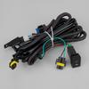 Add-On LED Fog Light Indicator H11 Wire Relay Wiring Harness Switch Fit for Honda Civic CR-V Accord City