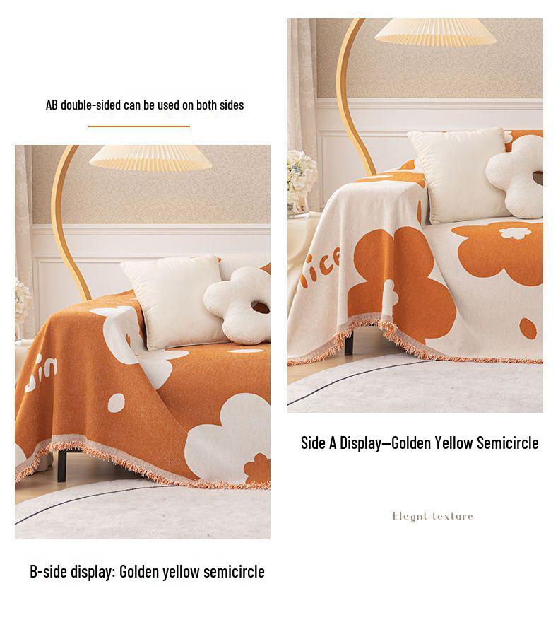 Chenille All-Season Cat Scratch-Resistant Sofa Cover for Home Combination Sofas