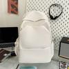 Schoolbag1011 New College Style Schoolbag Japanese Solid Color Large Capacity Backpack Flash Male and Female College Students Simple Backpack