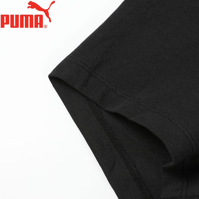 PUMA Men's Sport Big Logo Cotton Boxer Briefs 3-Pack