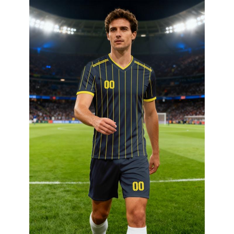 Custom Soccer Jersey With Custom Image, Number And Name, Silky Soft Comfortable All Day Football Uniform