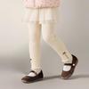 DEESHA Girls' Embroidered Fleece-Lined Leggings