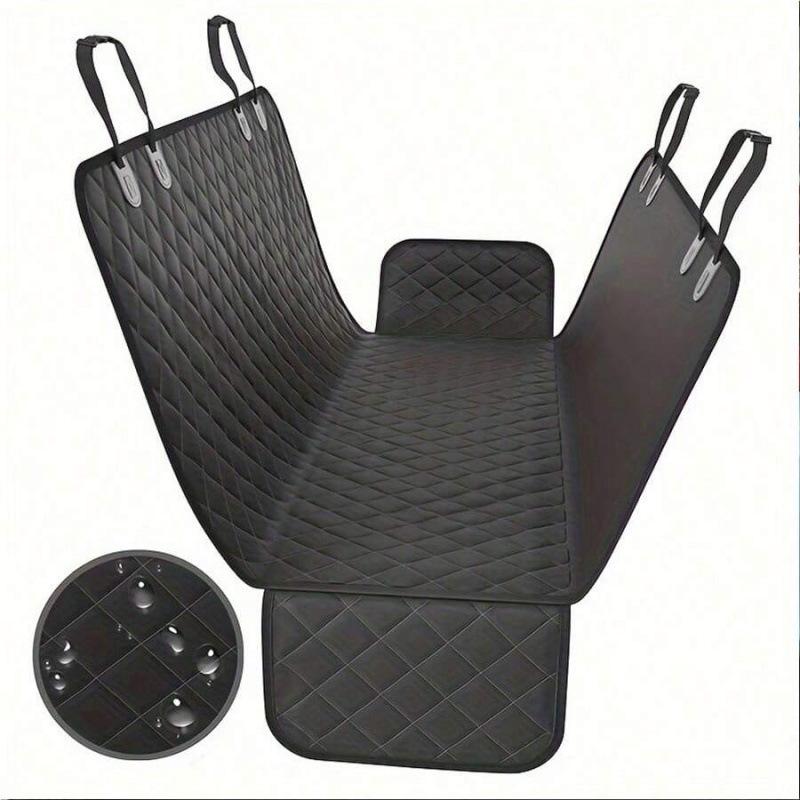 Pet Car Seat Cover & Dog Bed: Anti-Stain Back or Front Seat Protector for Medium & Large Dogs